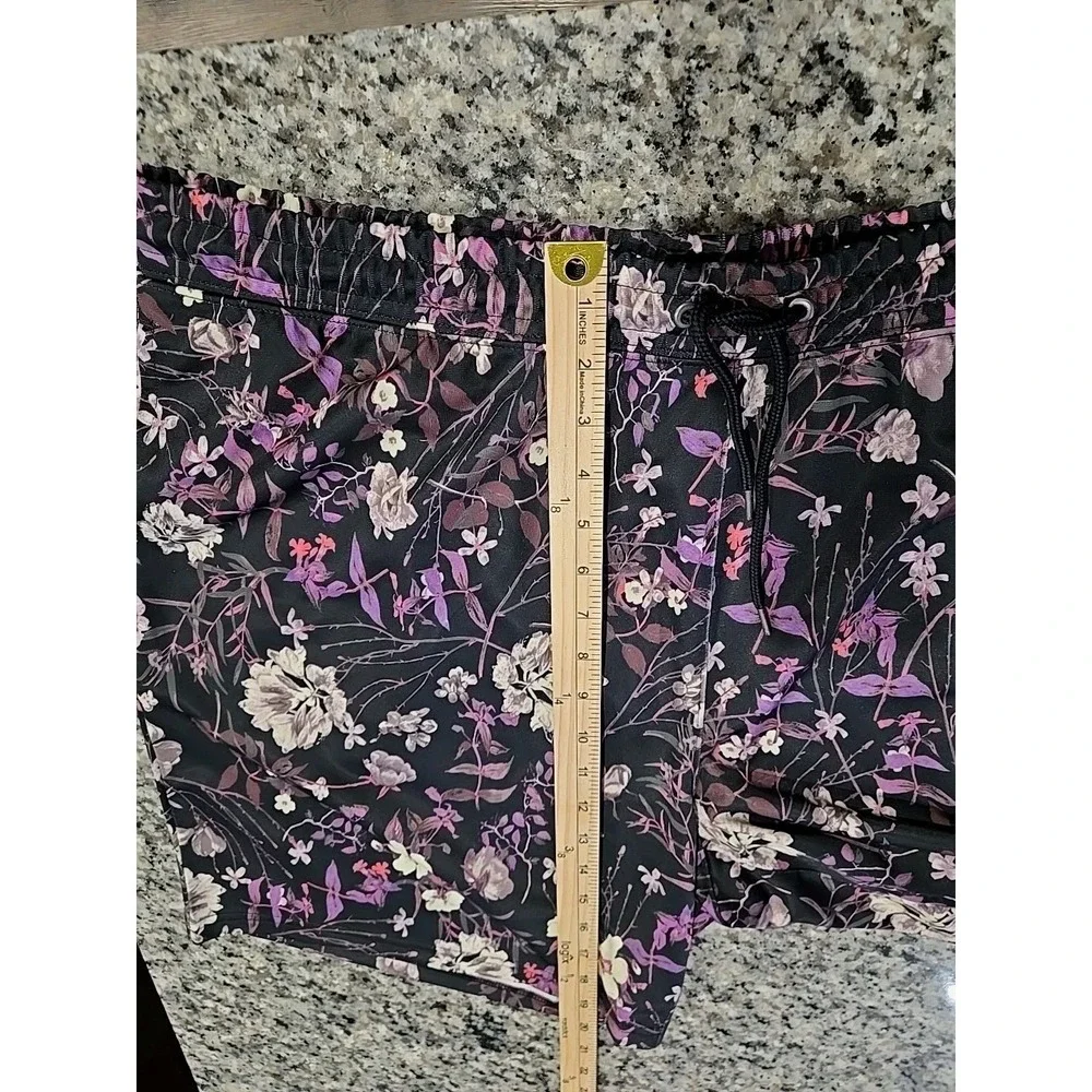 International Concepts‎ Purple Floral Jacket/ Shorts Set Mens 2XL